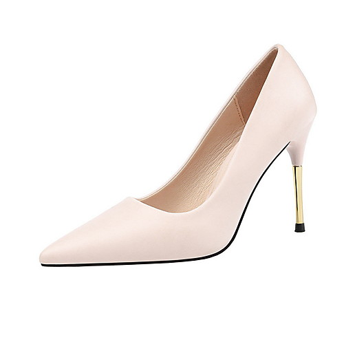 Women's Heels Spring & Summer Stiletto Heel Pointed Toe Daily PU Black / Burgundy / Green
Women's Heels Spring & Summer Stiletto Heel Pointed Toe Daily PU Black / Burgundy / Green