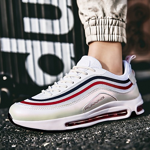 Men's Summer Outdoor Trainers / Athletic Shoes Running Shoes PU Non-slipping White / Black / Red
Men's Summer Outdoor Trainers / Athletic Shoes Running Shoes PU Non-slipping White / Black / Red
