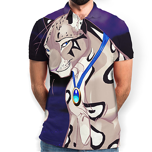 Men's Graphic Animal Slim Polo Basic Elegant Daily Going out Rainbow / Short Sleeve
Men's Graphic Animal Slim Polo Basic Elegant Daily Going out Rainbow / Short Sleeve