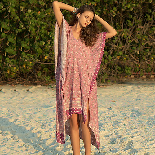Women's Asymmetrical Shirt Dress - Short Sleeves Geometric Summer V Neck Casual Loose 2020 Purple M L XL XXL
Women's Asymmetrical Shirt Dress - Short Sleeves Geometric Summer V Neck Casual Loose 2020 Purple M L XL XXL
