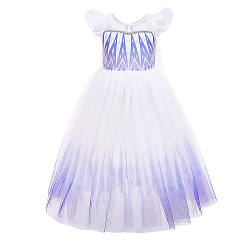 Frozen Princess Dress Girls' Movie Cosplay Halloween Christmas White Dress Christmas Halloween / Cap Sleeve
Frozen Princess Dress Girls' Movie Cosplay Halloween Christmas White Dress Christmas Halloween / Cap Sleeve