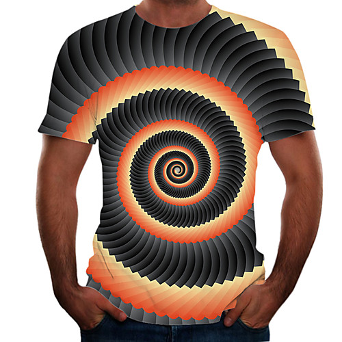 Men's Plus Size Color Block 3D T-shirt Basic Going out Weekend Round Neck Rainbow / Short Sleeve / Animal
Men's Plus Size Color Block 3D T-shirt Basic Going out Weekend Round Neck Rainbow / Short Sleeve / Animal