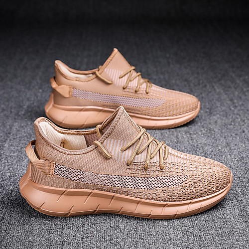 Men's Summer Classic / Casual Daily Outdoor Trainers / Athletic Shoes Running Shoes / Fitness & Cross Training Shoes Knit Breathable Non-slipping Wear Proof Black / Khaki
Men's Summer Classic / Casual Daily Outdoor Trainers / Athletic Shoes Running Shoes / Fitness & Cross Training Shoes Knit Breathable Non-slipping Wear Proof Black / Khaki