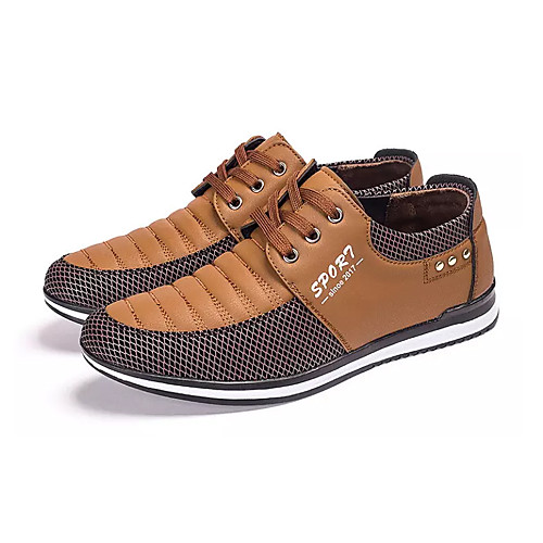 Men's Summer Casual Daily Oxfords PU Non-slipping Yellow / Blue / Brown
Men's Summer Casual Daily Oxfords PU Non-slipping Yellow / Blue / Brown