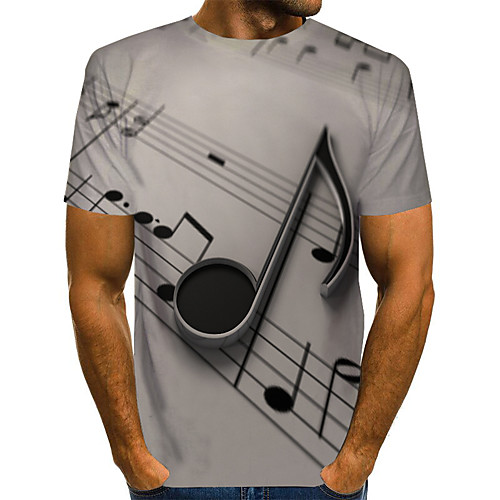 Men's Plus Size Geometric 3D Print T-shirt Street chic Exaggerated Daily Going out Round Neck Rainbow / Short Sleeve
Men's Plus Size Geometric 3D Print T-shirt Street chic Exaggerated Daily Going out Round Neck Rainbow / Short Sleeve