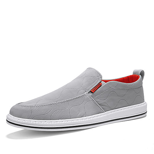 Men's Spring / Summer Casual Daily Outdoor Loafers & Slip-Ons Canvas Breathable Non-slipping Wear Proof Black / Gray
Men's Spring / Summer Casual Daily Outdoor Loafers & Slip-Ons Canvas Breathable Non-slipping Wear Proof Black / Gray