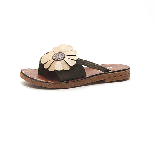 Women's Slippers & Flip-Flops 2020 Spring & Fall / Spring & Summer Flat Heel Open Toe Casual Minimalism Daily Outdoor Microfiber Yellow / Pink / Green
Women's Slippers & Flip-Flops 2020 Spring & Fall / Spring & Summer Flat Heel Open Toe Casual Minimalism Daily Outdoor Microfiber Yellow / Pink / Green