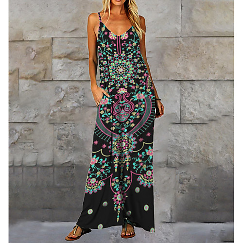 Women's Shift Dress Knee Length Dress - Sleeveless Geometric Print Summer Casual Daily 2020 Green M L XL XXL XXXL
Women's Shift Dress Knee Length Dress - Sleeveless Geometric Print Summer Casual Daily 2020 Green M L XL XXL XXXL