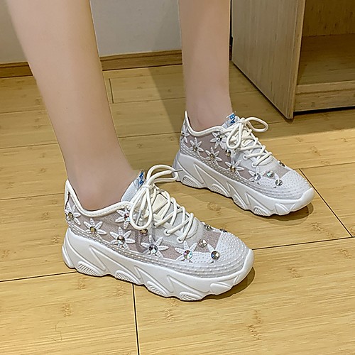 Women's Trainers / Athletic Shoes Summer Flat Heel Round Toe Daily Mesh White
Women's Trainers / Athletic Shoes Summer Flat Heel Round Toe Daily Mesh White