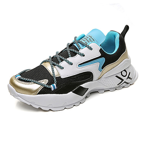 Men's Fall / Spring & Summer Daily Outdoor Trainers / Athletic Shoes Running Shoes / Walking Shoes Mesh Breathable Non-slipping Shock Absorbing Black / White / White / Blue / White / Green
Men's Fall / Spring & Summer Daily Outdoor Trainers / Athletic Shoes Running Shoes / Walking Shoes Mesh Breathable Non-slipping Shock Absorbing Black / White / White / Blue / White / Green
