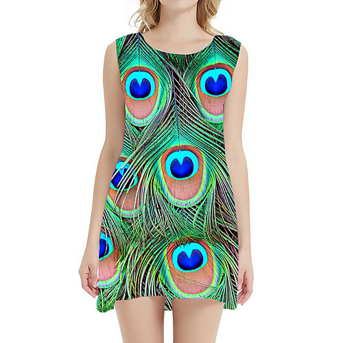 Women's A Line Dress - Sleeveless Print Patchwork Summer 3D Print Sexy Daily Holiday 2020 Light Brown Purple Yellow Orange Green Rainbow S M L XL XXL XXXL
Women's A Line Dress - Sleeveless Print Patchwork Summer 3D Print Sexy Daily Holiday 2020 Light Brown Purple Yellow Orange Green Rainbow S M L XL XXL XXXL