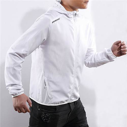 Men's Hiking Skin Jacket Hiking Jacket Summer Outdoor Windproof Sunscreen Breathable Quick Dry Jacket Top Elastane Single Slider Running Hunting Fishing White / Black / Camping / Hiking / Caving
Men's Hiking Skin Jacket Hiking Jacket Summer Outdoor Windproof Sunscreen Breathable Quick Dry Jacket Top Elastane Single Slider Running Hunting Fishing White / Black / Camping / Hiking / Caving