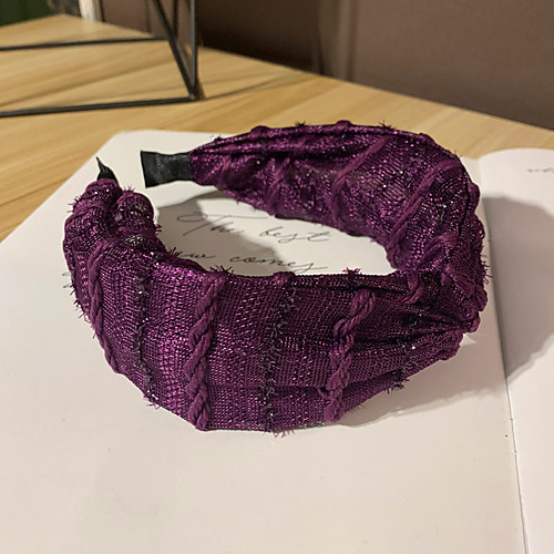 Double Layer Cloth Hair Accessory with Flower 1 Piece Casual / Daily Wear Headpiece
Double Layer Cloth Hair Accessory with Flower 1 Piece Casual / Daily Wear Headpiece