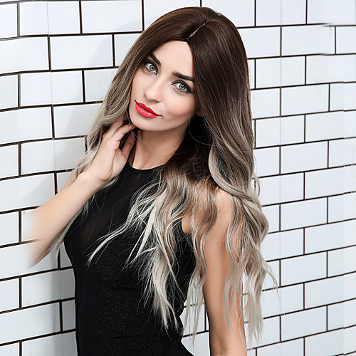 Ombre Hair Weaves / Hair Bulk Synthetic Wig Curly Water Wave Middle Part Side Part Neat Bang Wig Ombre Very Long Ombre White Synthetic Hair 26 inch Women's Cosplay Women Synthetic Brown Ombre HAIR
Ombre Hair Weaves / Hair Bulk Synthetic Wig Curly Water Wave Middle Part Side Part Neat Bang Wig Ombre Very Long Ombre White Synthetic Hair 26 inch Women's Cosplay Women Synthetic Brown Ombre HAIR
