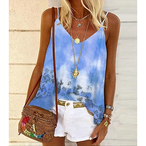 Women's Plus Size Geometric Tank Top Daily Holiday Strap Blue / Yellow / Blushing Pink / Green
Women's Plus Size Geometric Tank Top Daily Holiday Strap Blue / Yellow / Blushing Pink / Green