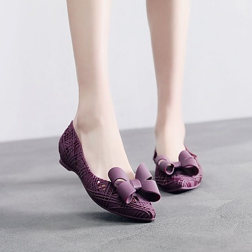 Women's Loafers & Slip-Ons Summer Flat Heel Pointed Toe Daily PU Black / Purple / Fuchsia
Women's Loafers & Slip-Ons Summer Flat Heel Pointed Toe Daily PU Black / Purple / Fuchsia
