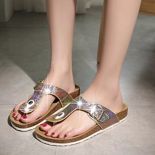 Women's Sandals Flat Sandal Summer Flat Heel Open Toe Daily PU Pink / Gold / Silver
Women's Sandals Flat Sandal Summer Flat Heel Open Toe Daily PU Pink / Gold / Silver