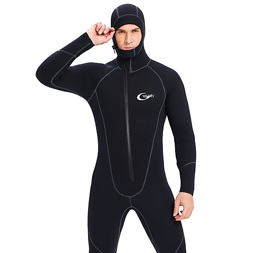 YON SUB Men's Full Wetsuit 5mm CR Neoprene Diving Suit Thermal Warm Waterproof High Elasticity Long Sleeve Front Zip - Diving Water Sports Solid Colored Autumn / Fall Spring Summer / Micro-elastic
YON SUB Men's Full Wetsuit 5mm CR Neoprene Diving Suit Thermal Warm Waterproof High Elasticity Long Sleeve Front Zip - Diving Water Sports Solid Colored Autumn / Fall Spring Summer / Micro-elastic