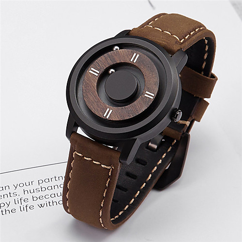 Men's Sport Watch Japanese Quartz Genuine Leather Day Date Analog Fashion Cool - Black Brown One Year Battery Life
Men's Sport Watch Japanese Quartz Genuine Leather Day Date Analog Fashion Cool - Black Brown One Year Battery Life