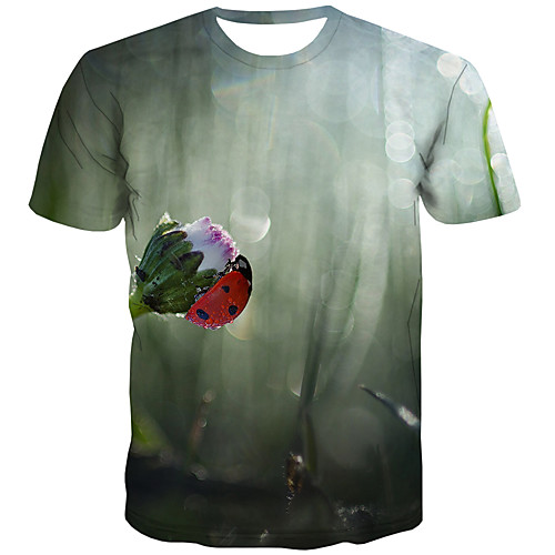 Men's Plus Size 3D Print T-shirt Street chic Daily Round Neck Rainbow / Short Sleeve
Men's Plus Size 3D Print T-shirt Street chic Daily Round Neck Rainbow / Short Sleeve