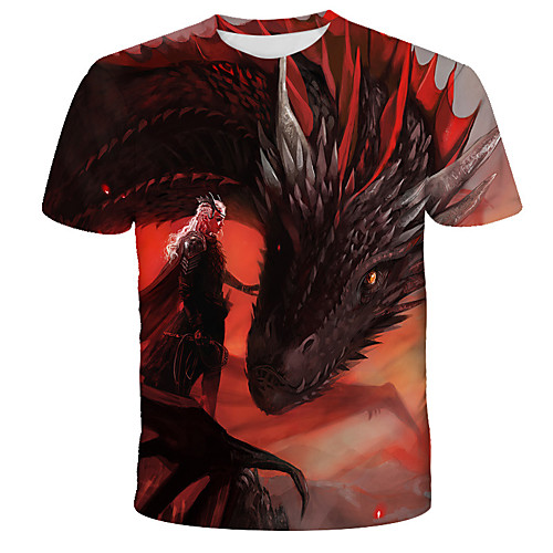 Men's T shirt 3D Cartoon Print Short Sleeve Daily Tops Streetwear Exaggerated Rainbow
Men's T shirt 3D Cartoon Print Short Sleeve Daily Tops Streetwear Exaggerated Rainbow