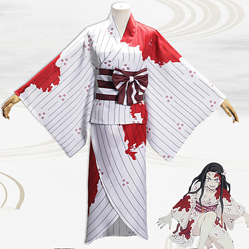 Inspired by Demon Slayer: Kimetsu no Yaiba Kamado Nezuko Anime Cosplay Costumes Japanese Cosplay Suits Top Skirt Sash / Ribbon For Women's
Inspired by Demon Slayer: Kimetsu no Yaiba Kamado Nezuko Anime Cosplay Costumes Japanese Cosplay Suits Top Skirt Sash / Ribbon For Women's
