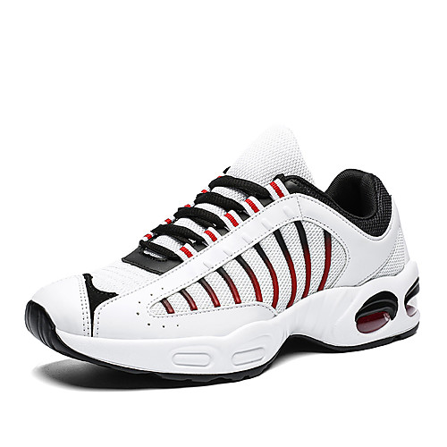 Men's Spring / Summer Sporty / Casual Daily Outdoor Trainers / Athletic Shoes Running Shoes / Fitness & Cross Training Shoes Mesh Breathable Non-slipping Shock Absorbing Black / White / White / Green
Men's Spring / Summer Sporty / Casual Daily Outdoor Trainers / Athletic Shoes Running Shoes / Fitness & Cross Training Shoes Mesh Breathable Non-slipping Shock Absorbing Black / White / White / Green