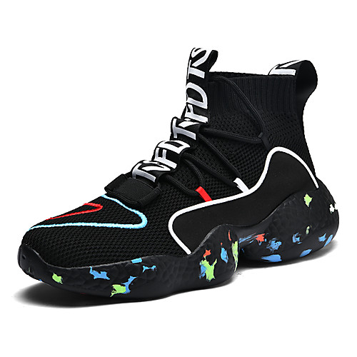 Unisex Fall / Spring & Summer Daily Outdoor Trainers / Athletic Shoes Running Shoes / Walking Shoes Tissage Volant Breathable Non-slipping Shock Absorbing Black and White / White / Black
Unisex Fall / Spring & Summer Daily Outdoor Trainers / Athletic Shoes Running Shoes / Walking Shoes Tissage Volant Breathable Non-slipping Shock Absorbing Black and White / White / Black