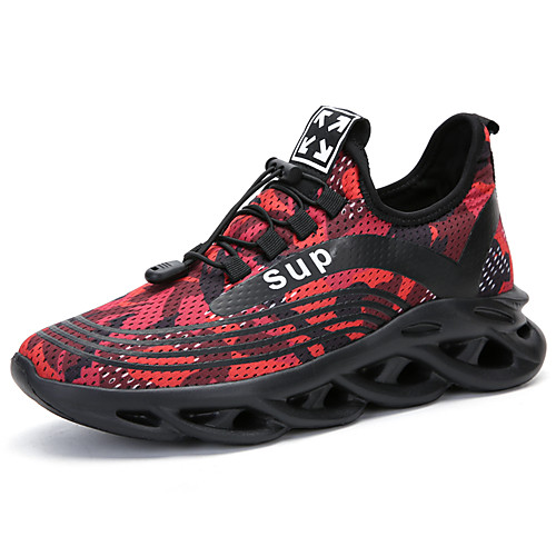 Men's Fall / Spring & Summer Daily Outdoor Trainers / Athletic Shoes Running Shoes / Walking Shoes Mesh Breathable Non-slipping Shock Absorbing Red / Green / Blue
Men's Fall / Spring & Summer Daily Outdoor Trainers / Athletic Shoes Running Shoes / Walking Shoes Mesh Breathable Non-slipping Shock Absorbing Red / Green / Blue