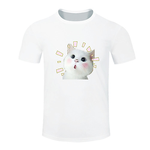 Men's Women's Running T-Shirt Workout Shirt Round Neck Running Walking Jogging Breathable Moisture Wicking Soft Sportswear Cat Plus Size Tee / T-shirt Top Short Sleeve Activewear Micro-elastic
Men's Women's Running T-Shirt Workout Shirt Round Neck Running Walking Jogging Breathable Moisture Wicking Soft Sportswear Cat Plus Size Tee / T-shirt Top Short Sleeve Activewear Micro-elastic
