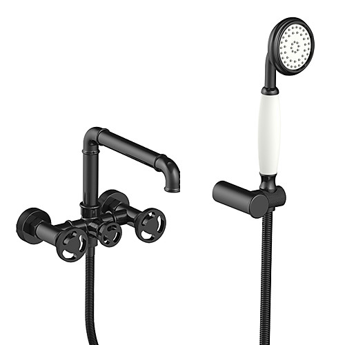 Bathtub Faucet - Retro Electroplated Wall Mounted Ceramic Valve Bath Shower Mixer Taps
Bathtub Faucet - Retro Electroplated Wall Mounted Ceramic Valve Bath Shower Mixer Taps