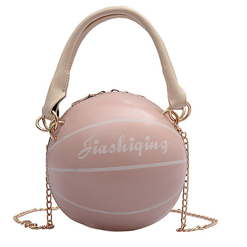 Women's Chain Polyester / PU Top Handle Bag Solid Color White / Black / Blushing Pink
Women's Chain Polyester / PU Top Handle Bag Solid Color White / Black / Blushing Pink