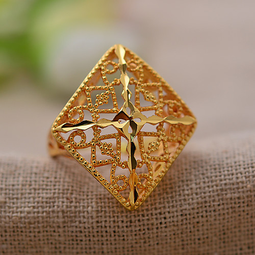 Women's Ring Wedding Ring Belle Ring 1pc Gold Gold Plated Irregular Statement Stylish Luxury Wedding Party Evening Jewelry
Women's Ring Wedding Ring Belle Ring 1pc Gold Gold Plated Irregular Statement Stylish Luxury Wedding Party Evening Jewelry