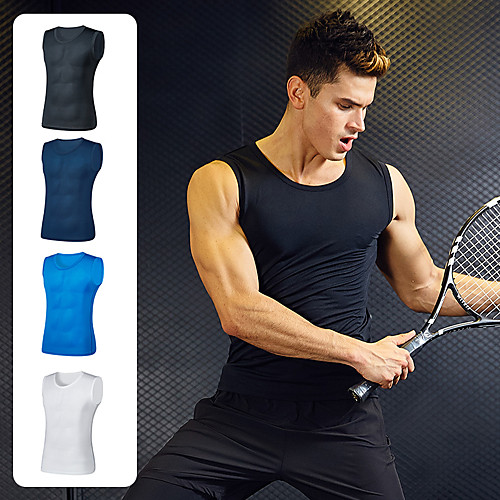 Men's Sleeveless Workout Tank Top Running Tank Top Running Singlet Tee Tshirt Summer Elastane Quick Dry Breathable Soft Fitness Gym Workout Running Walking Jogging Sportswear Dark Grey White Black
Men's Sleeveless Workout Tank Top Running Tank Top Running Singlet Tee Tshirt Summer Elastane Quick Dry Breathable Soft Fitness Gym Workout Running Walking Jogging Sportswear Dark Grey White Black