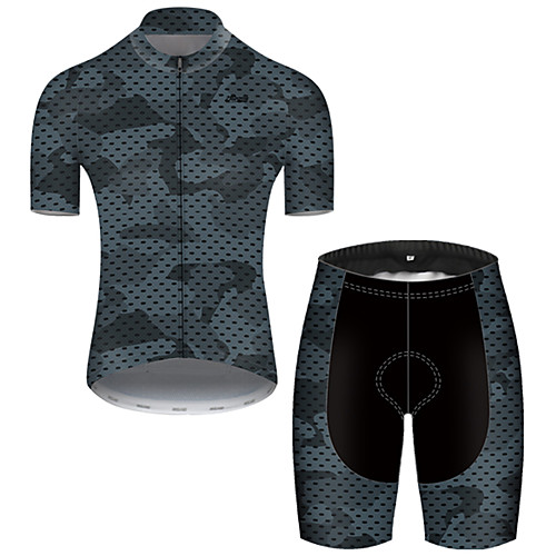 21Grams Men's Short Sleeve Cycling Jersey with Shorts Camouflage Camo / Camouflage Bike Breathable Sports Patterned Mountain Bike MTB Road Bike Cycling Clothing Apparel / Stretchy
21Grams Men's Short Sleeve Cycling Jersey with Shorts Camouflage Camo / Camouflage Bike Breathable Sports Patterned Mountain Bike MTB Road Bike Cycling Clothing Apparel / Stretchy
