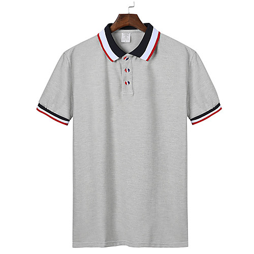 Men's Polo Solid Colored Short Sleeve Daily Tops Cotton Business Basic White Black Blue
Men's Polo Solid Colored Short Sleeve Daily Tops Cotton Business Basic White Black Blue