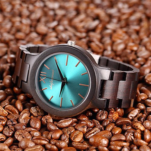Men's Dress Watch Japanese Quartz Wood 30 m Water Resistant / Waterproof Day Date Analog Fashion Wood - Black One Year Battery Life
Men's Dress Watch Japanese Quartz Wood 30 m Water Resistant / Waterproof Day Date Analog Fashion Wood - Black One Year Battery Life
