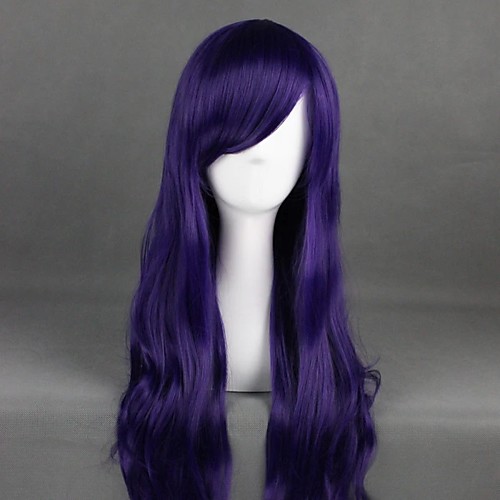 Cosplay Wig Lolita Curly Cosplay Halloween With Bangs Wig Long Purple Synthetic Hair 31 inch Women's Anime Cosplay Natural Hairline Purple
Cosplay Wig Lolita Curly Cosplay Halloween With Bangs Wig Long Purple Synthetic Hair 31 inch Women's Anime Cosplay Natural Hairline Purple