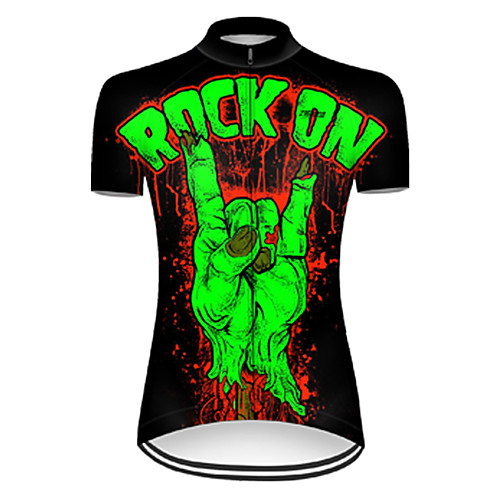 21Grams Women's Short Sleeve Cycling Jersey Nylon Black / Green Gradient 3D Funny Bike Jersey Top Mountain Bike MTB Road Bike Cycling Breathable Quick Dry Sports Clothing Apparel / Micro-elastic
21Grams Women's Short Sleeve Cycling Jersey Nylon Black / Green Gradient 3D Funny Bike Jersey Top Mountain Bike MTB Road Bike Cycling Breathable Quick Dry Sports Clothing Apparel / Micro-elastic