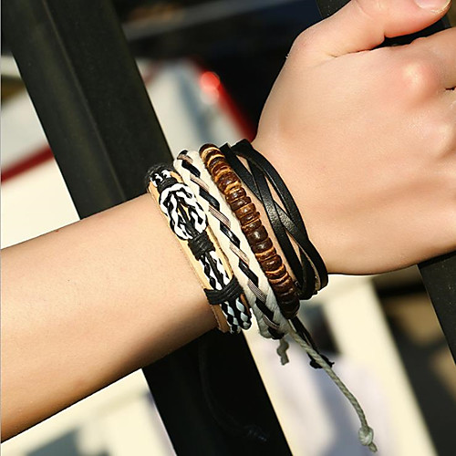 Men's Vintage Bracelet Vintage Style Love Vintage Casual / Sporty Fashion Fur Bracelet Jewelry Black For Wedding Party Daily Festival
Men's Vintage Bracelet Vintage Style Love Vintage Casual / Sporty Fashion Fur Bracelet Jewelry Black For Wedding Party Daily Festival