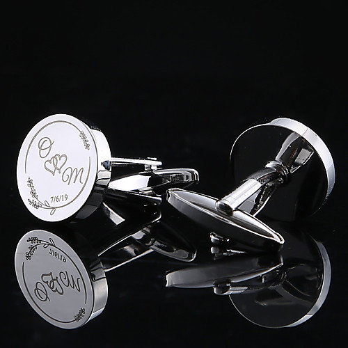Personalized Customized Men's Cufflink Set Geometrical Geometric 1pc / pack Golden Rose Gold Black
Personalized Customized Men's Cufflink Set Geometrical Geometric 1pc / pack Golden Rose Gold Black