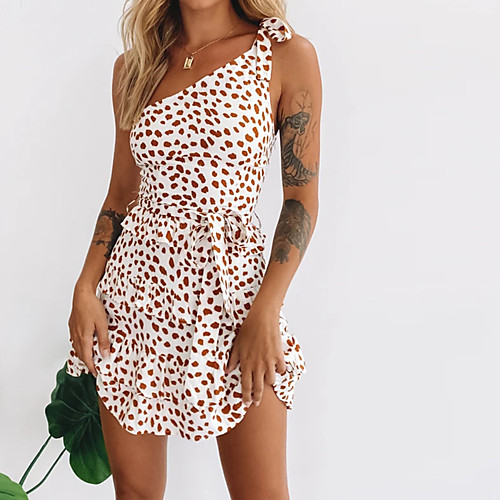 Women's A-Line Dress Short Mini Dress - Sleeveless Leopard Summer Sexy 2020 Brown S M L
Women's A-Line Dress Short Mini Dress - Sleeveless Leopard Summer Sexy 2020 Brown S M L