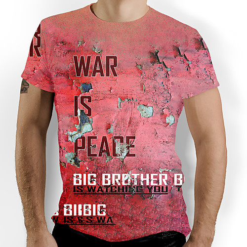 Men's T shirt Graphic Letter Print Short Sleeve Daily Tops Basic Blushing Pink
Men's T shirt Graphic Letter Print Short Sleeve Daily Tops Basic Blushing Pink