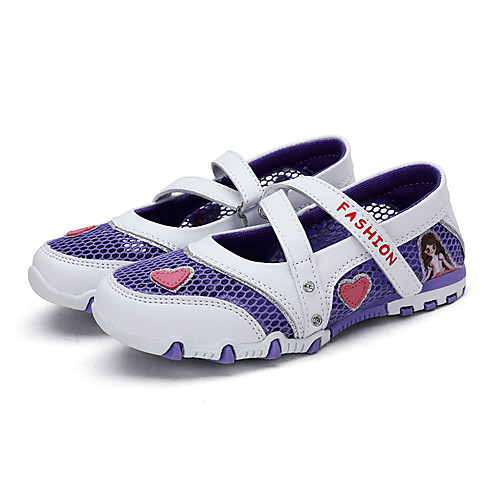 Girls' Ballerina Mesh / PU Flats Comfort Loafers Big Kids(7years ) Walking Shoes Rivet Purple / Fuchsia / Pink Summer / Fall
Girls' Ballerina Mesh / PU Flats Comfort Loafers Big Kids(7years ) Walking Shoes Rivet Purple / Fuchsia / Pink Summer / Fall