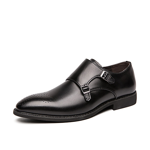 Men's Summer / Fall Classic / British Daily Outdoor Oxfords Walking Shoes Leather Breathable Wear Proof Dark Brown / Black
Men's Summer / Fall Classic / British Daily Outdoor Oxfords Walking Shoes Leather Breathable Wear Proof Dark Brown / Black