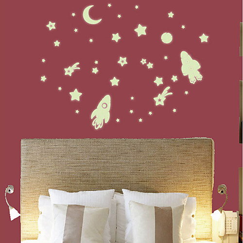 Rocket Star Luminous Sticker Fluorescent Sticker Children's Room Dormitory Decorative Wall Sticker Glowing 2130CM
Rocket Star Luminous Sticker Fluorescent Sticker Children's Room Dormitory Decorative Wall Sticker Glowing 2130CM