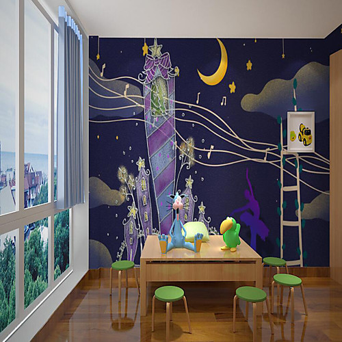 Art Deco / Cartoon / Landscape Home Decoration Modern Wall Covering, Canvas Material Adhesive required Wallpaper / Mural / Wall Cloth, Room Wallcovering
Art Deco / Cartoon / Landscape Home Decoration Modern Wall Covering, Canvas Material Adhesive required Wallpaper / Mural / Wall Cloth, Room Wallcovering