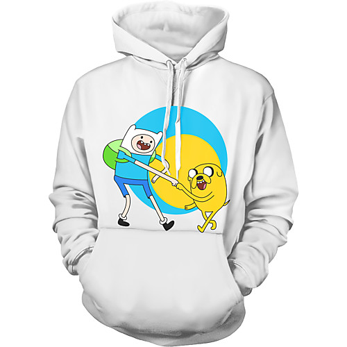 Inspired by Adventure Time Cosplay Costume Hoodie Polyster Print Printing Hoodie For Men's / Women's
Inspired by Adventure Time Cosplay Costume Hoodie Polyster Print Printing Hoodie For Men's / Women's
