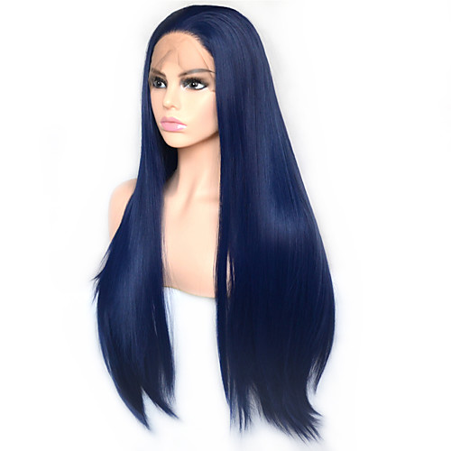 Vogue Queen Dark Blue Long Straight Synthetic Lace Front Wig Heat Resistant Fiber Daily Wearing For Women
Vogue Queen Dark Blue Long Straight Synthetic Lace Front Wig Heat Resistant Fiber Daily Wearing For Women