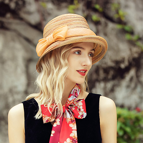 Headwear Fashion Natural Fiber Hats with Bowknot 1pc Casual / Daily Wear Headpiece
Headwear Fashion Natural Fiber Hats with Bowknot 1pc Casual / Daily Wear Headpiece